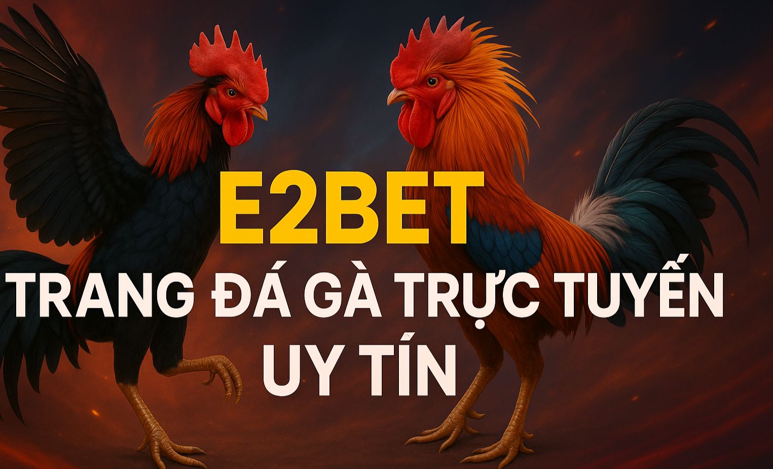 E2bet - trang đá gà trực tuyến uy tín